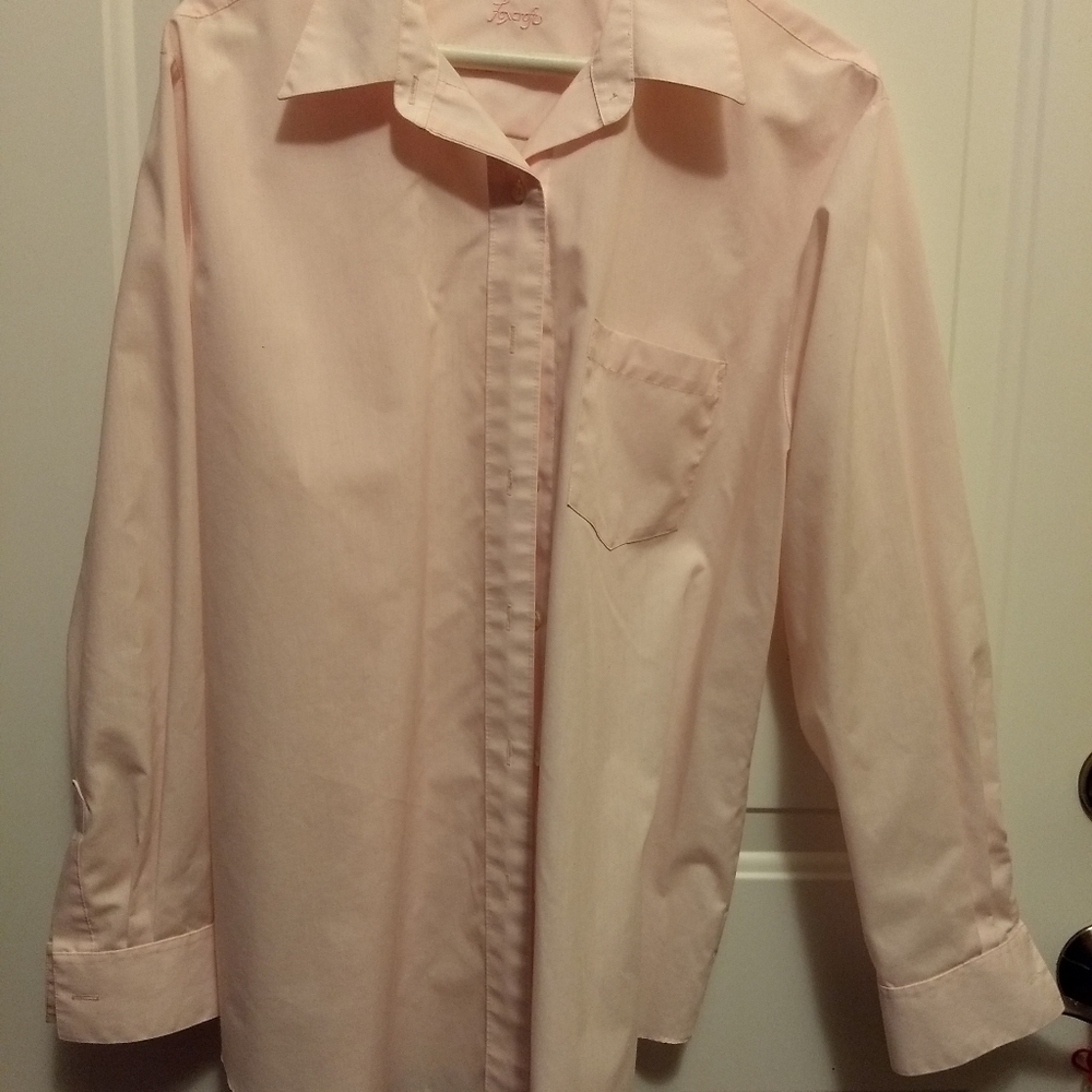 Foxcroft light pink size 14 blouse